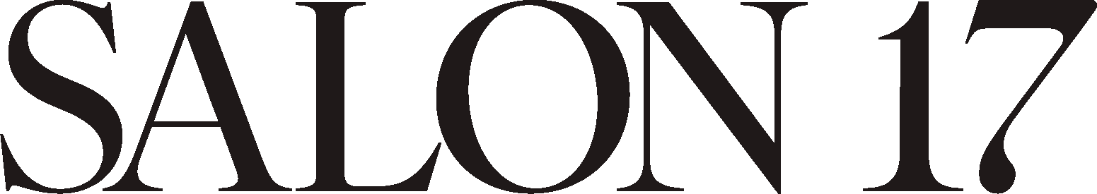 Salon 17 logo in bold black font on a white background
